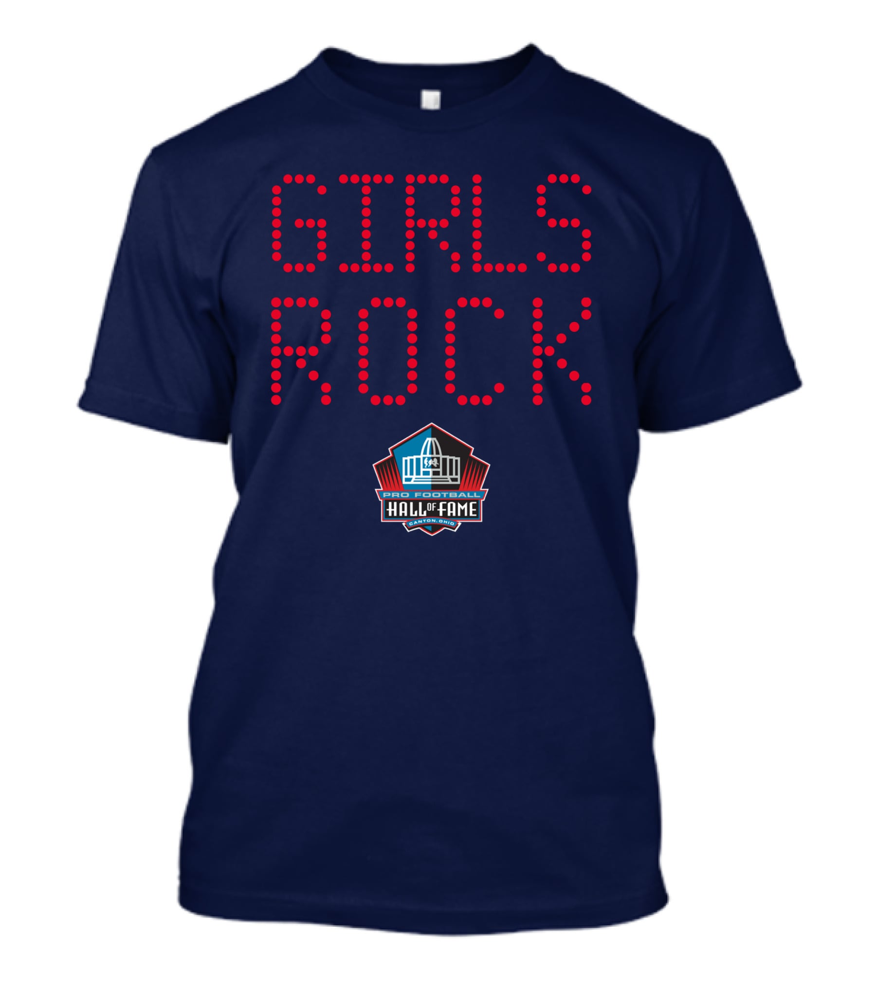 Pro Football Hall Of Fame Girls Rock Youth Merch T-Shirt