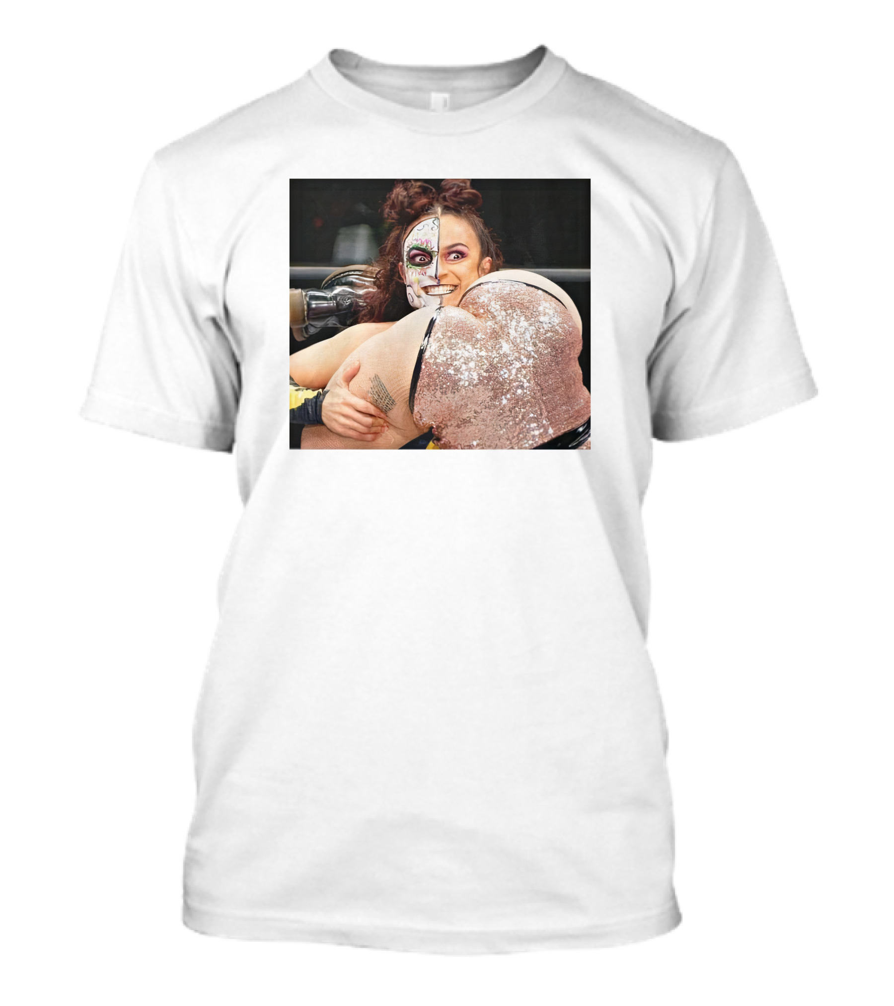 Gabby Ortiz Wrestler Vs. Thunder Rosa AEW Women's Champion Match T-Shirt