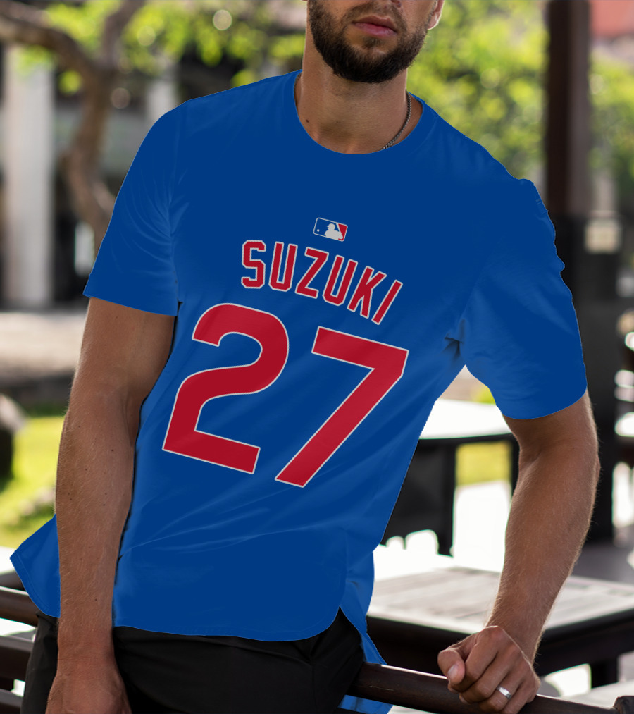 Obvious Merch Seiya Suzuki 27 MLB Jersey T-Shirt