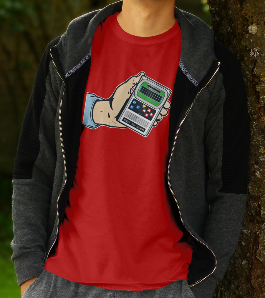 Super 70s Sports Handheld Electronic Football Vintage Style Retro Gaming Nostalgia T-Shirt