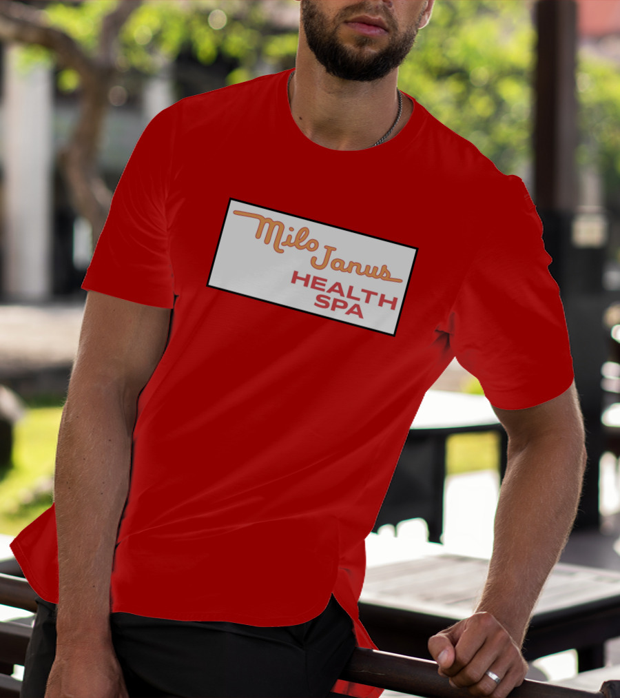 Milo Janus Health Spa Columbo Phile Classic TV Reference T-Shirt