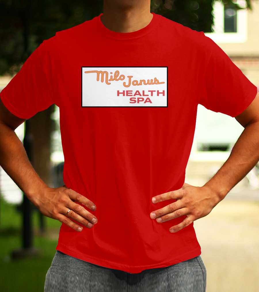 Milo Janus Health Spa Columbo Phile Classic TV Reference T-Shirt