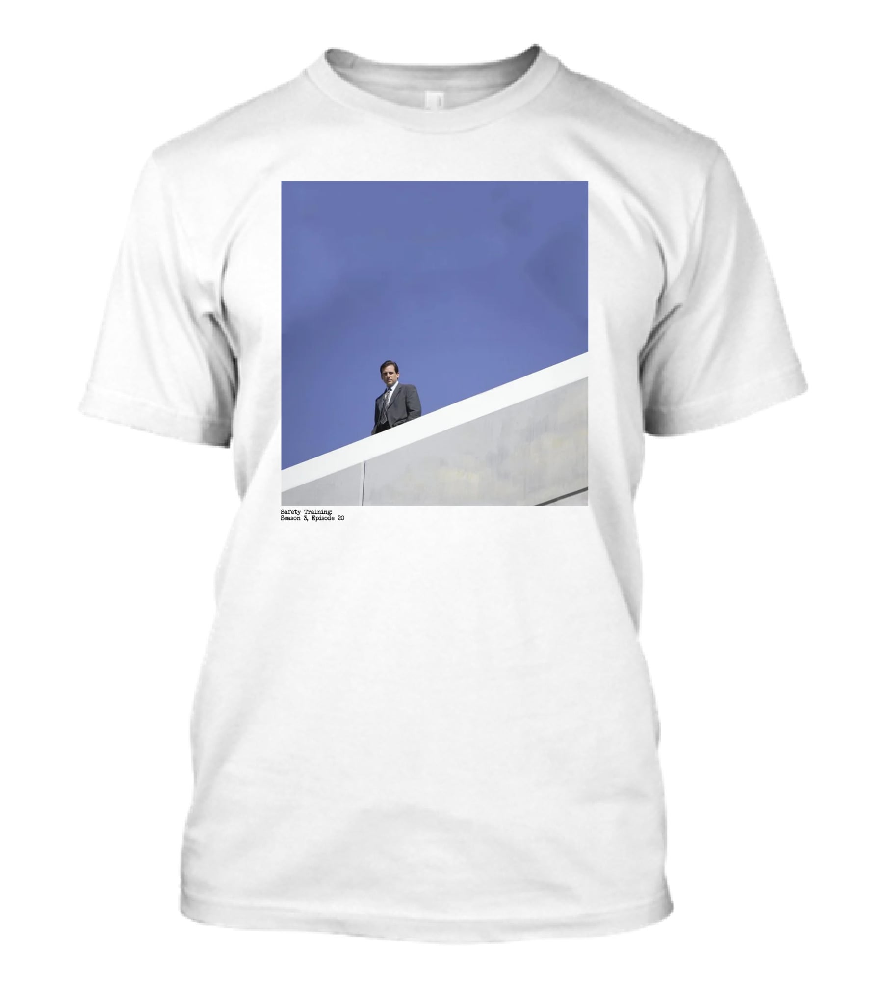 Safety Training Season 3 Episode 20 Roof Scene The Office Experience Store T-Shirt