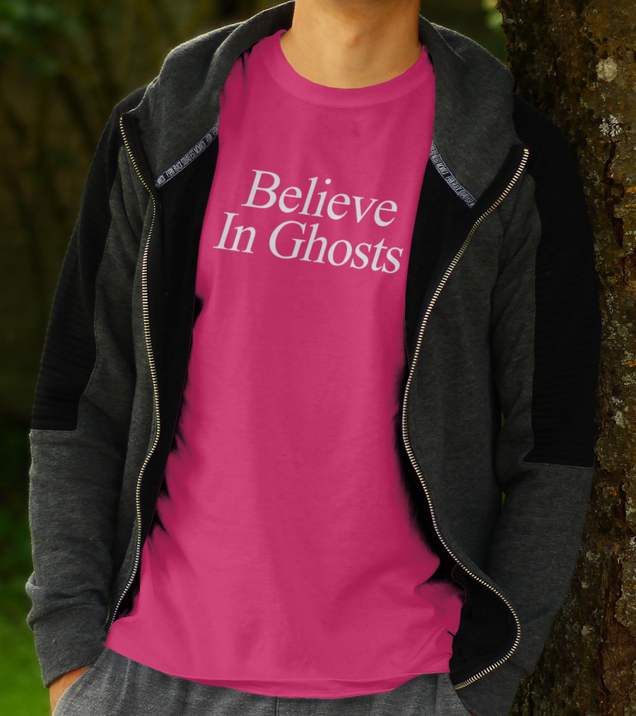 Lonely Ghost Believe In Ghosts T-Shirt