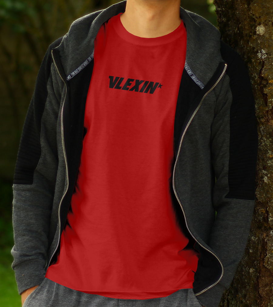 VLEXIN Brand Star Logo High-Impact Merch Vlexinbrand VLEXIN’ T-Shirt