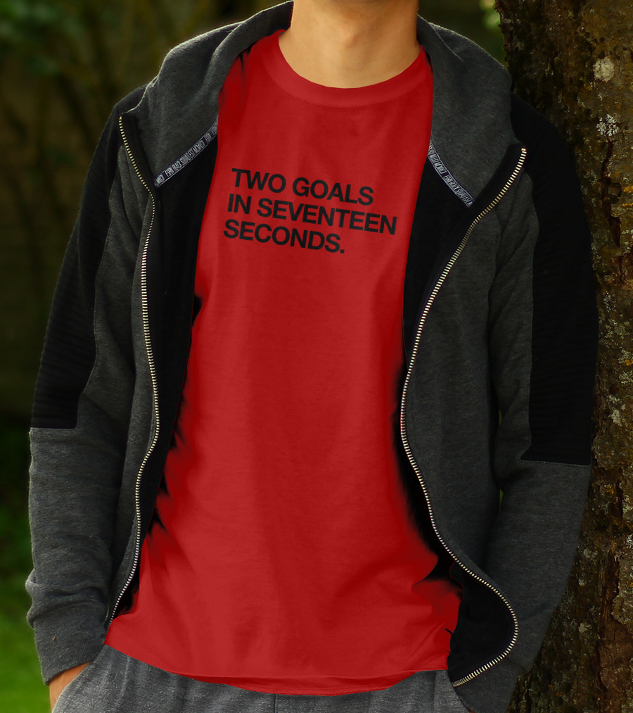 Two Goals In Seventeen Seconds Chicago Sports History T-Shirt