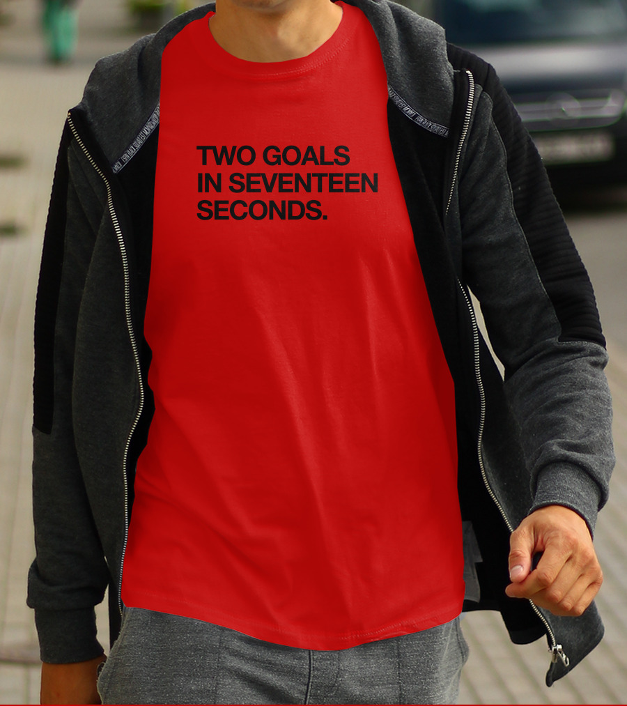 Two Goals In Seventeen Seconds Chicago Sports History T-Shirt