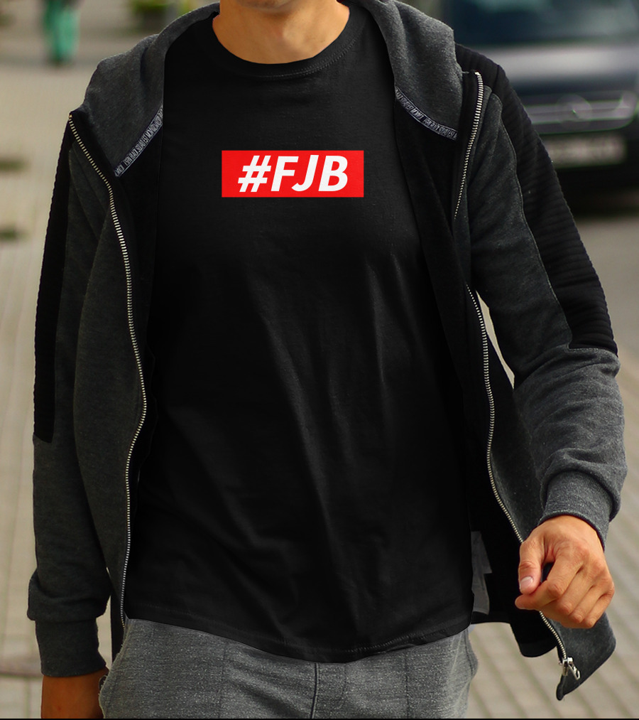 Hodgetwins Merch #FJB Bar Red Square T-Shirt