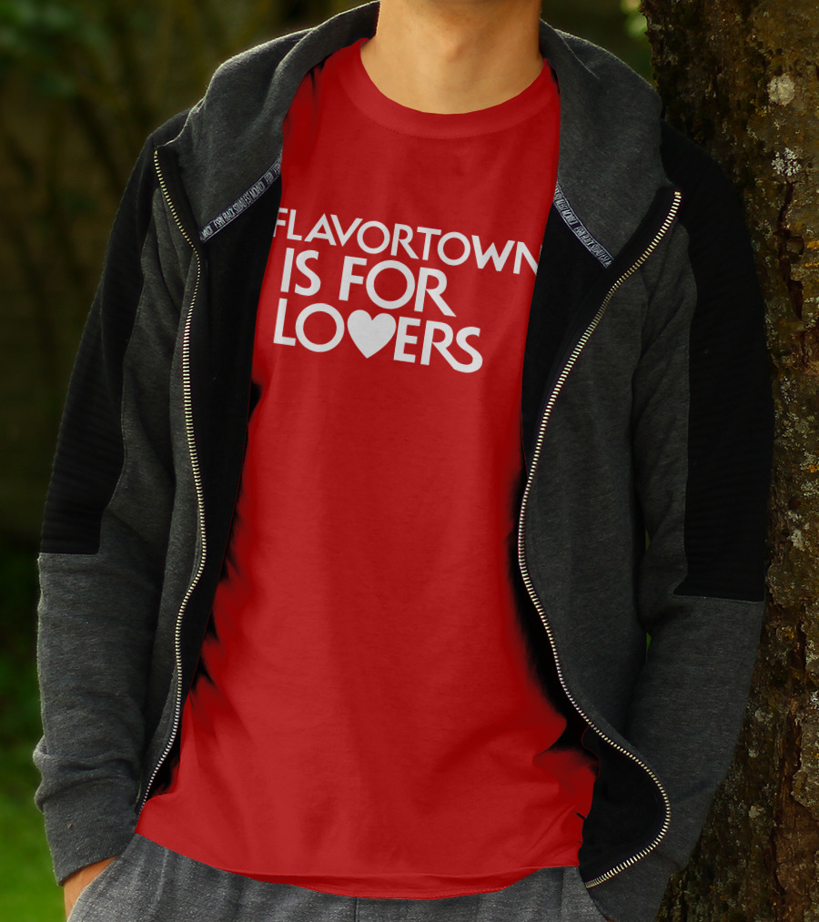 Guy Fieri Flavortown Is For Lovers Heart T-Shirt