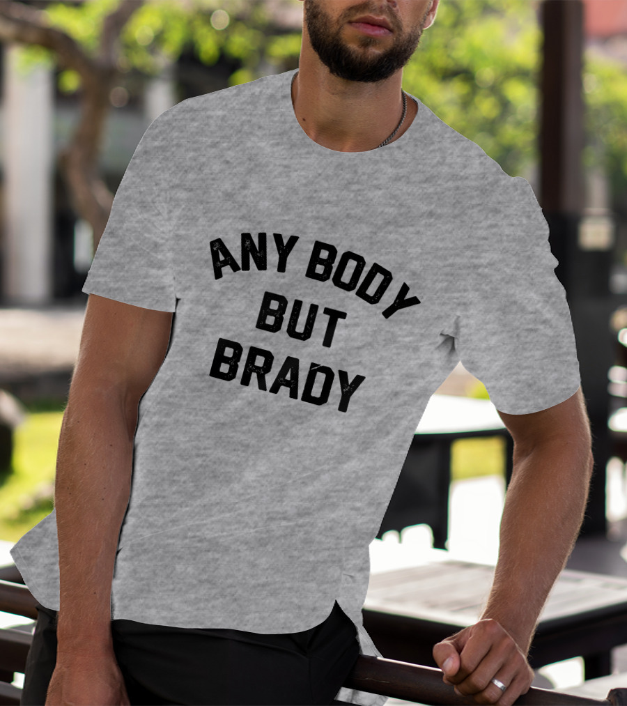 Steel City Anybody But Brady Football Fan Pittsburgh Dad T-Shirt