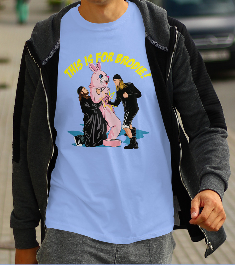 Brodie Easter Kevin Smith This Is For Brodie The Chivery Merch T-Shirt