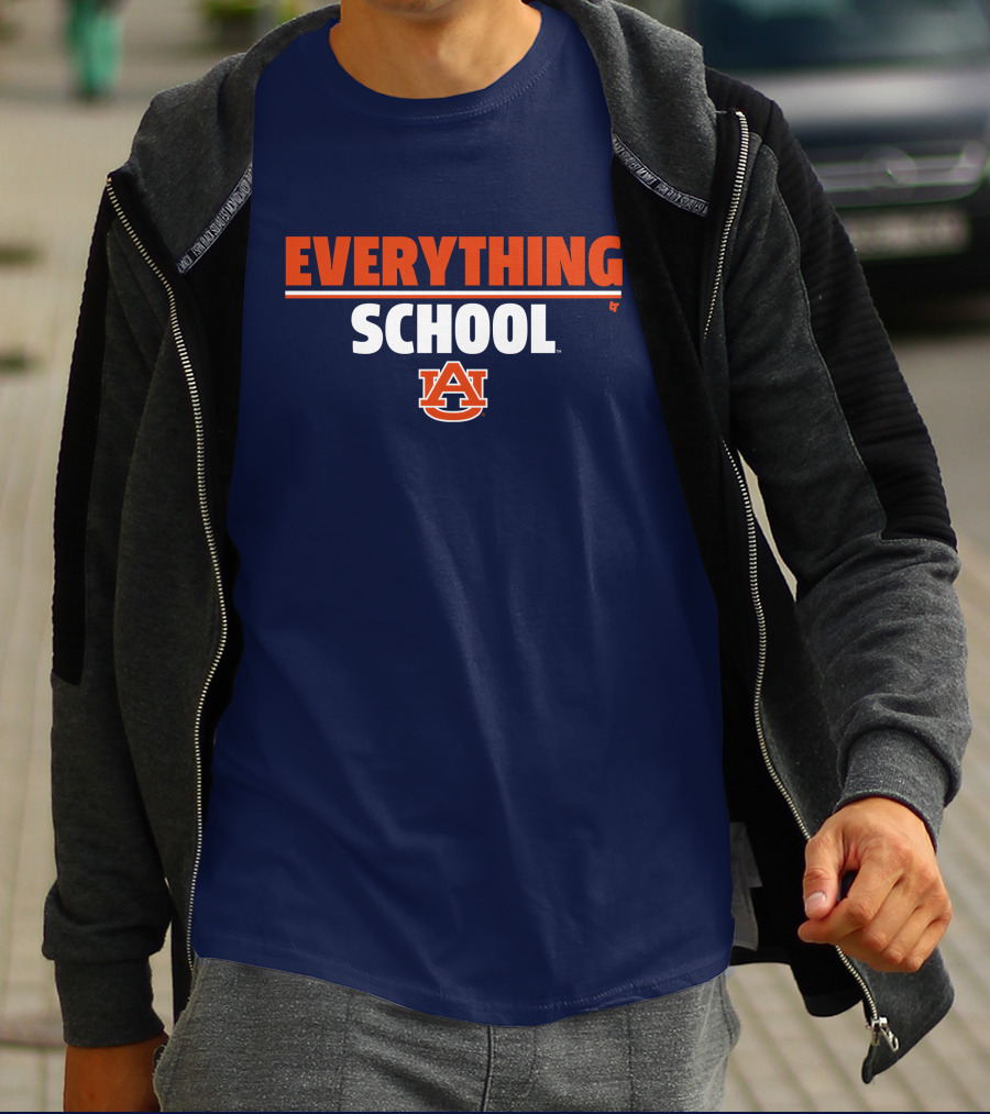 Auburn Everything School Logo Auburn Tigers T-Shirt