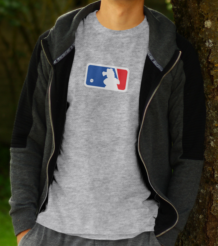 Phantees Major League Phanatic Baseballin T-Shirt