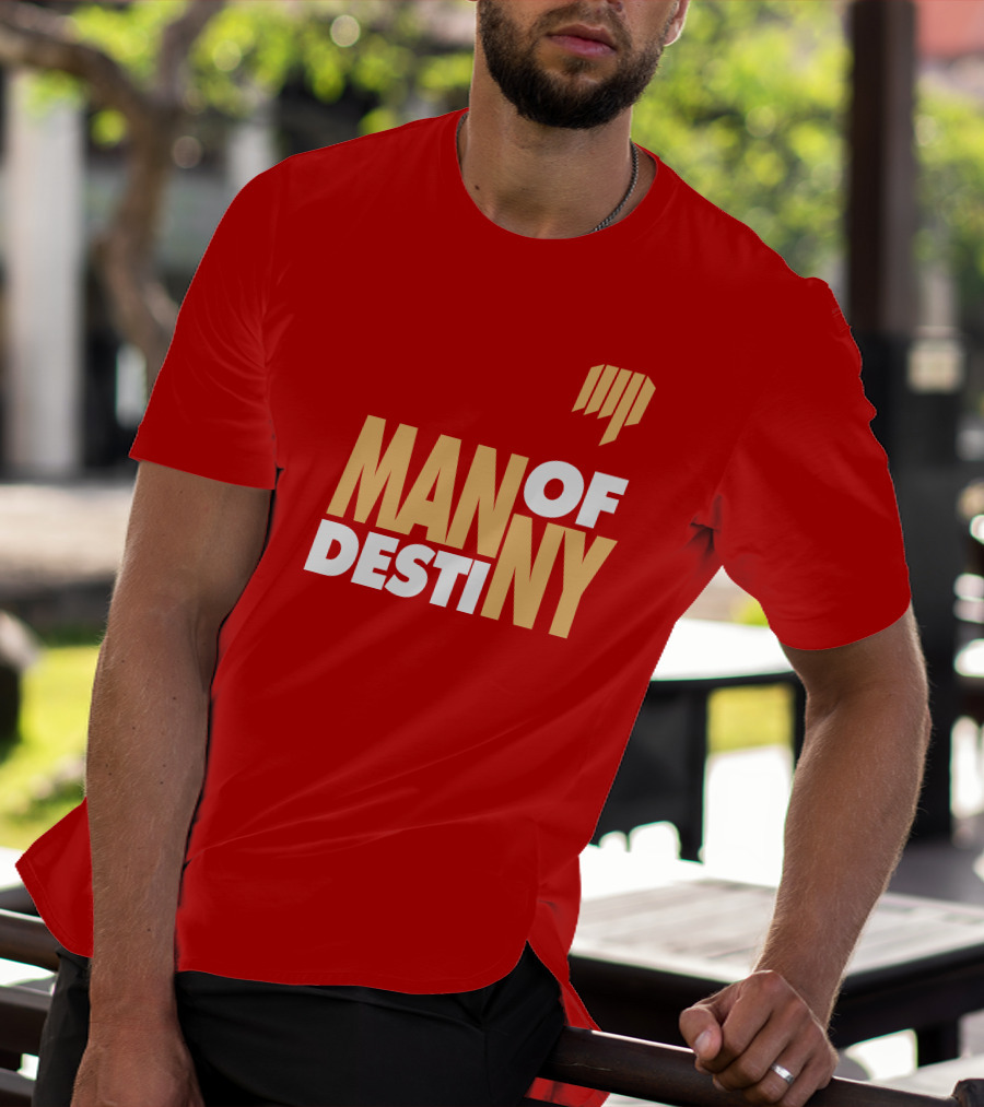 Manny Pacquiao Man Of Destiny Boxingnewsed T-Shirt