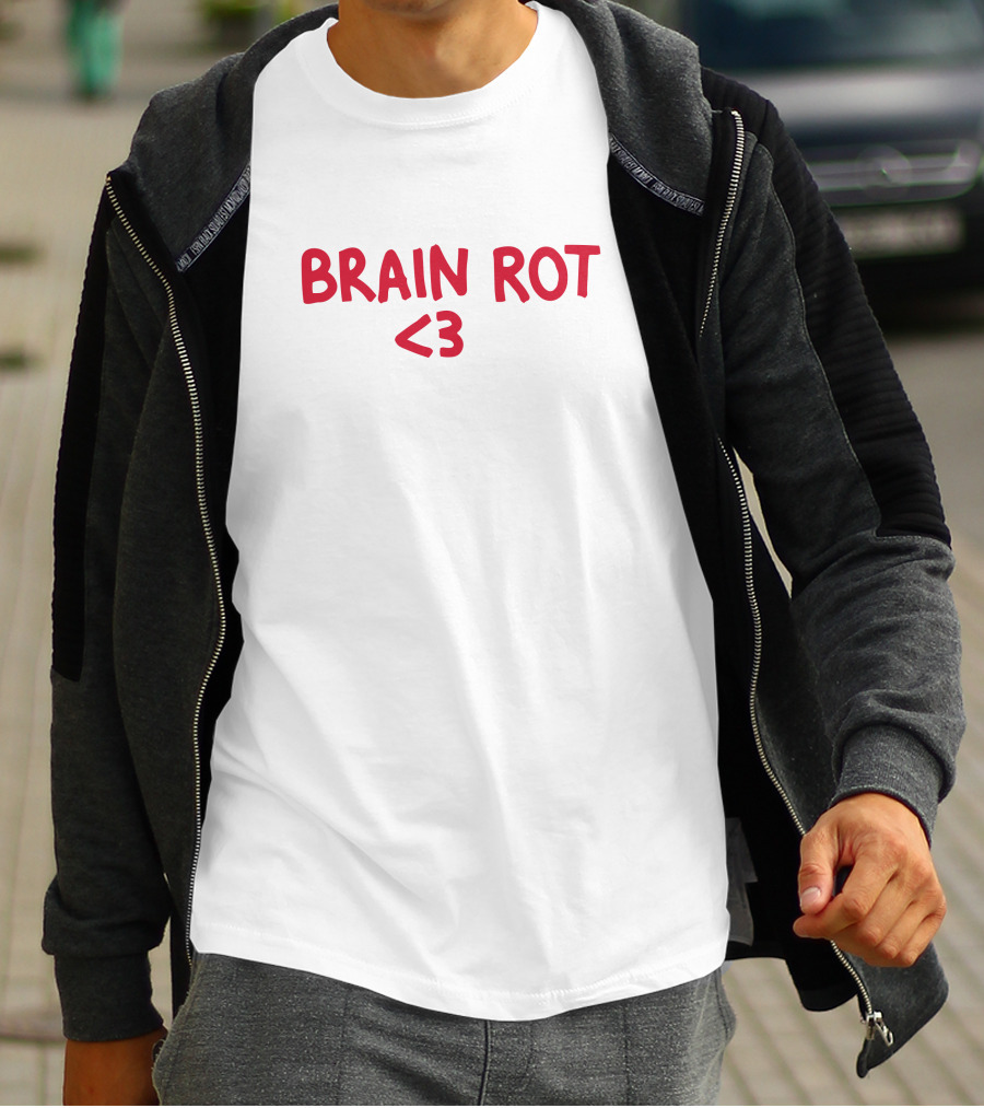 Brain Rot <3 Natalie Heart T-Shirt