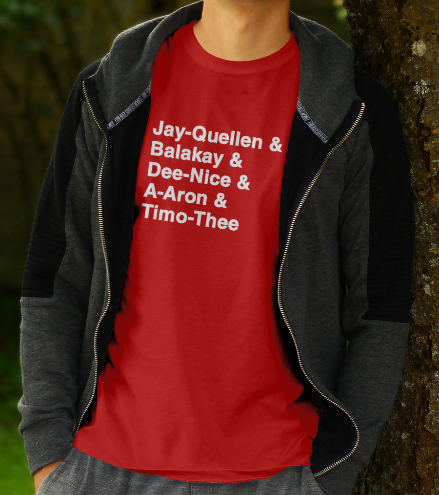 Jay Quellen And Balakay And Dee Nice And A-Aron And Timo Thee T-Shirt