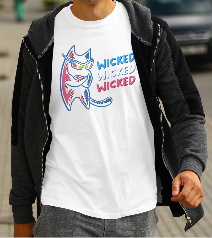 Sodapoppin Merch Wicked Wicked Cat T-Shirt