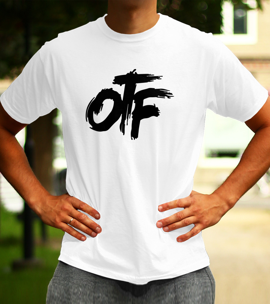 Otf Merchandise Brushstroke Style Branding T-Shirt