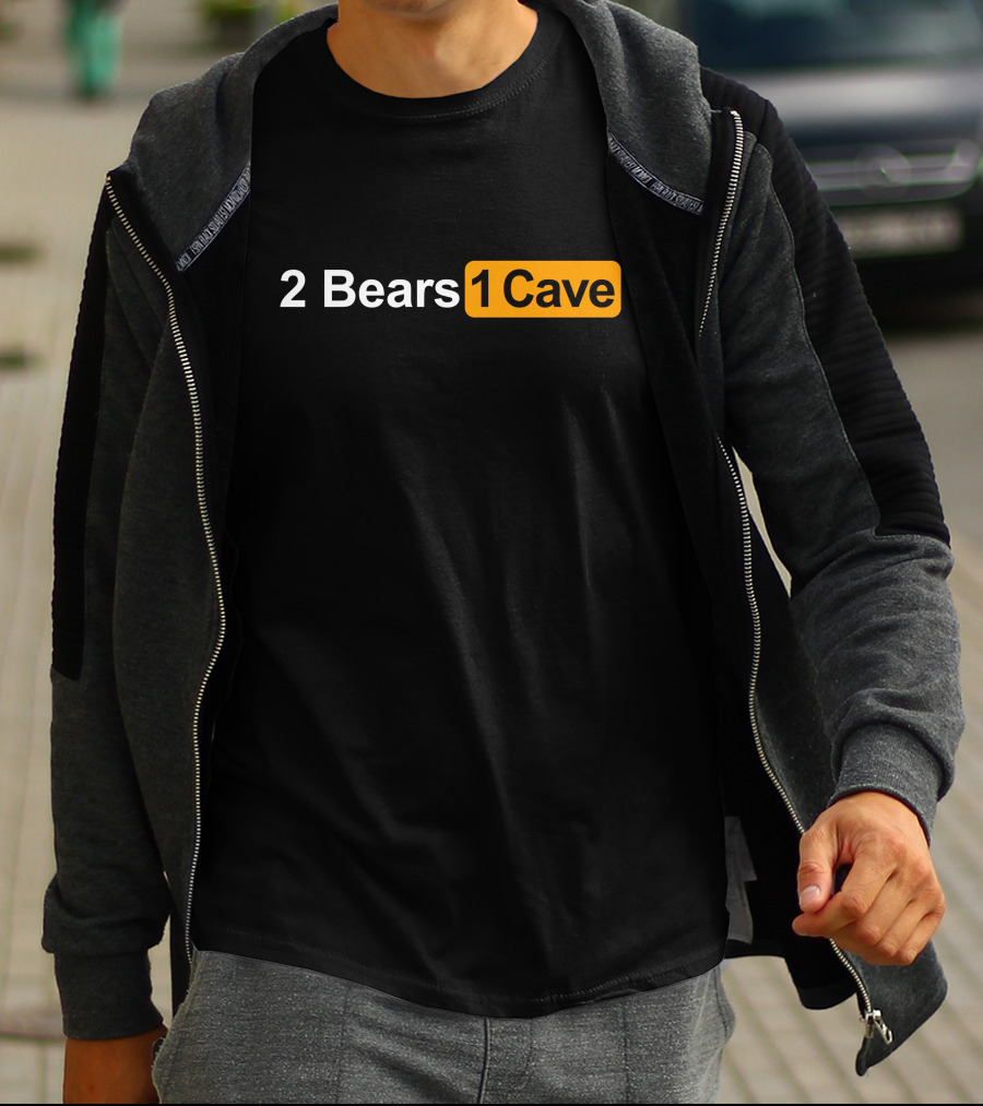 YMH Merch 2 Bears 1 Cave Podcast T-Shirt