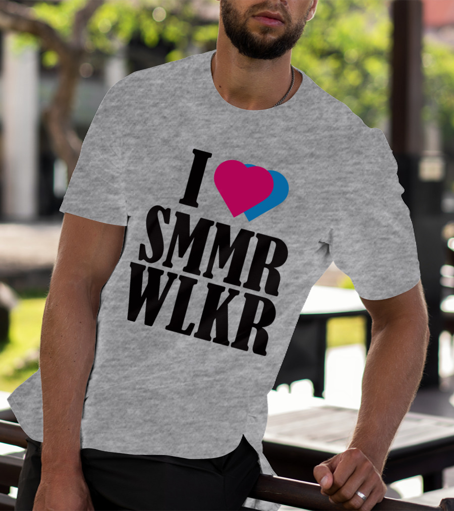 I Love SMMR WLKR T-Shirt