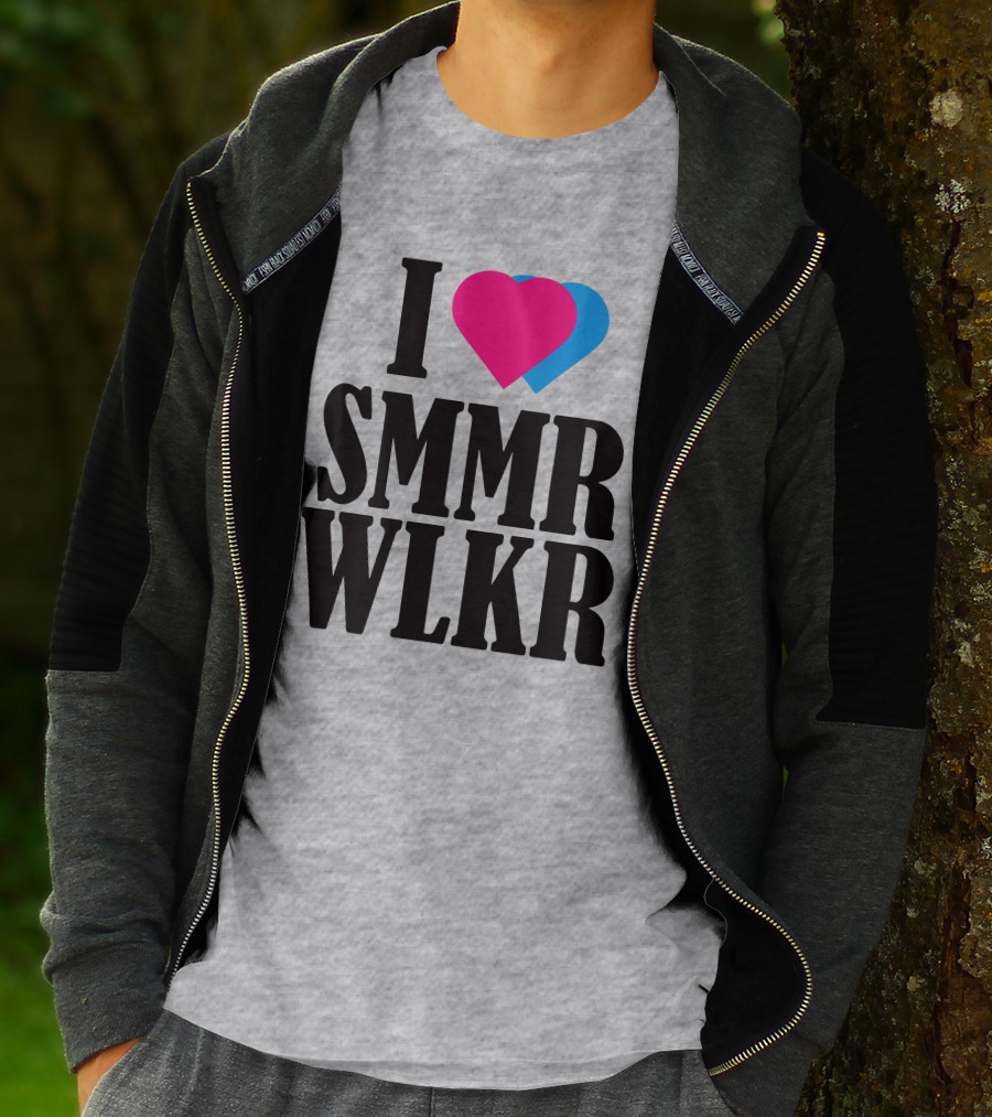 I Love SMMR WLKR T-Shirt