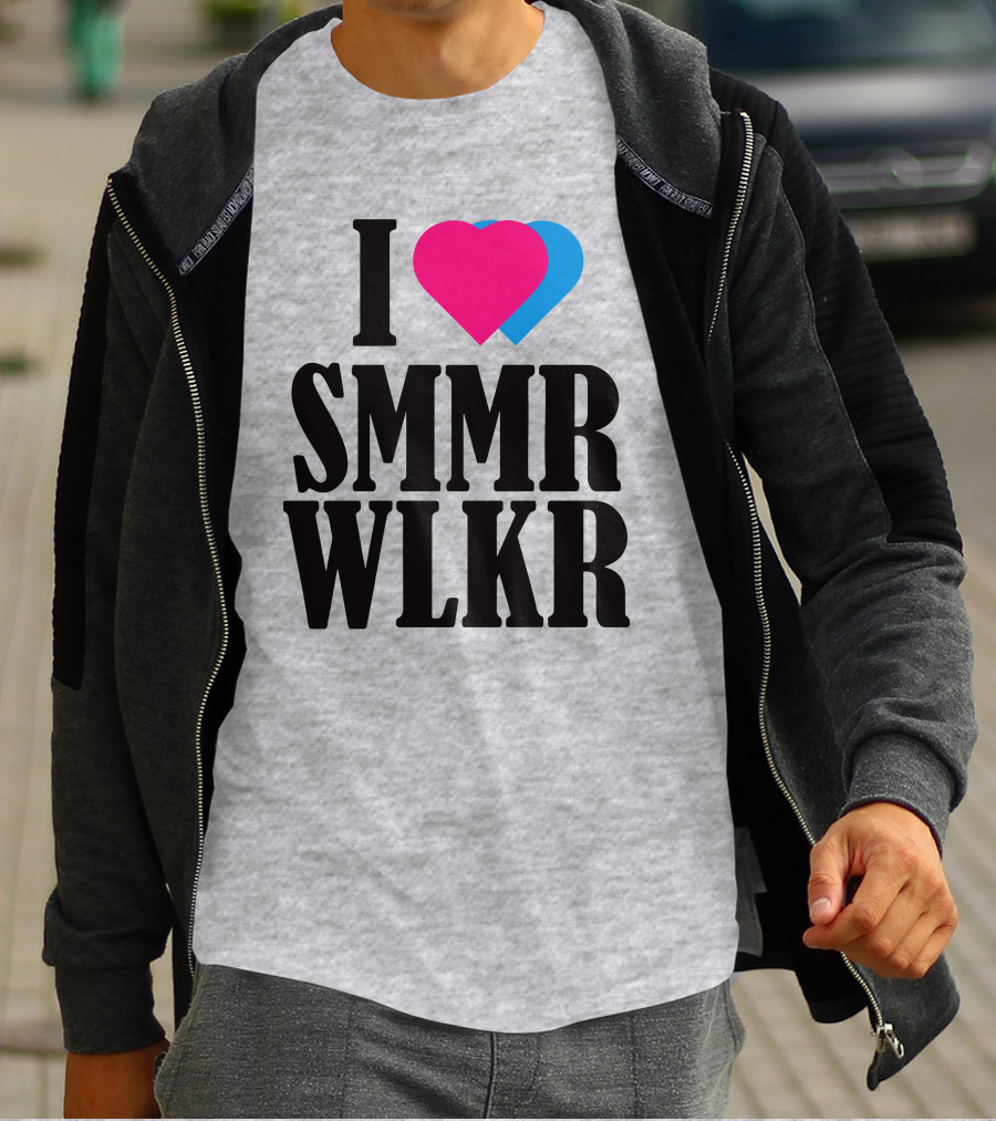 I Love SMMR WLKR T-Shirt