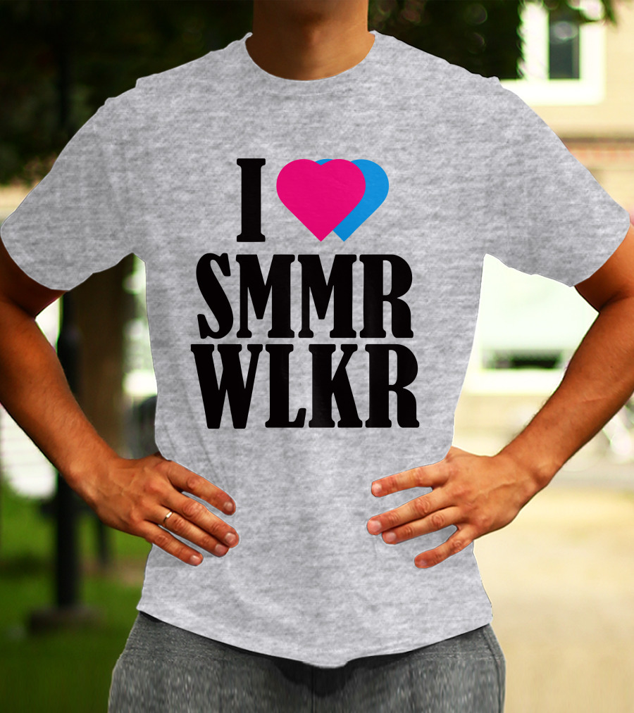 I Love SMMR WLKR T-Shirt