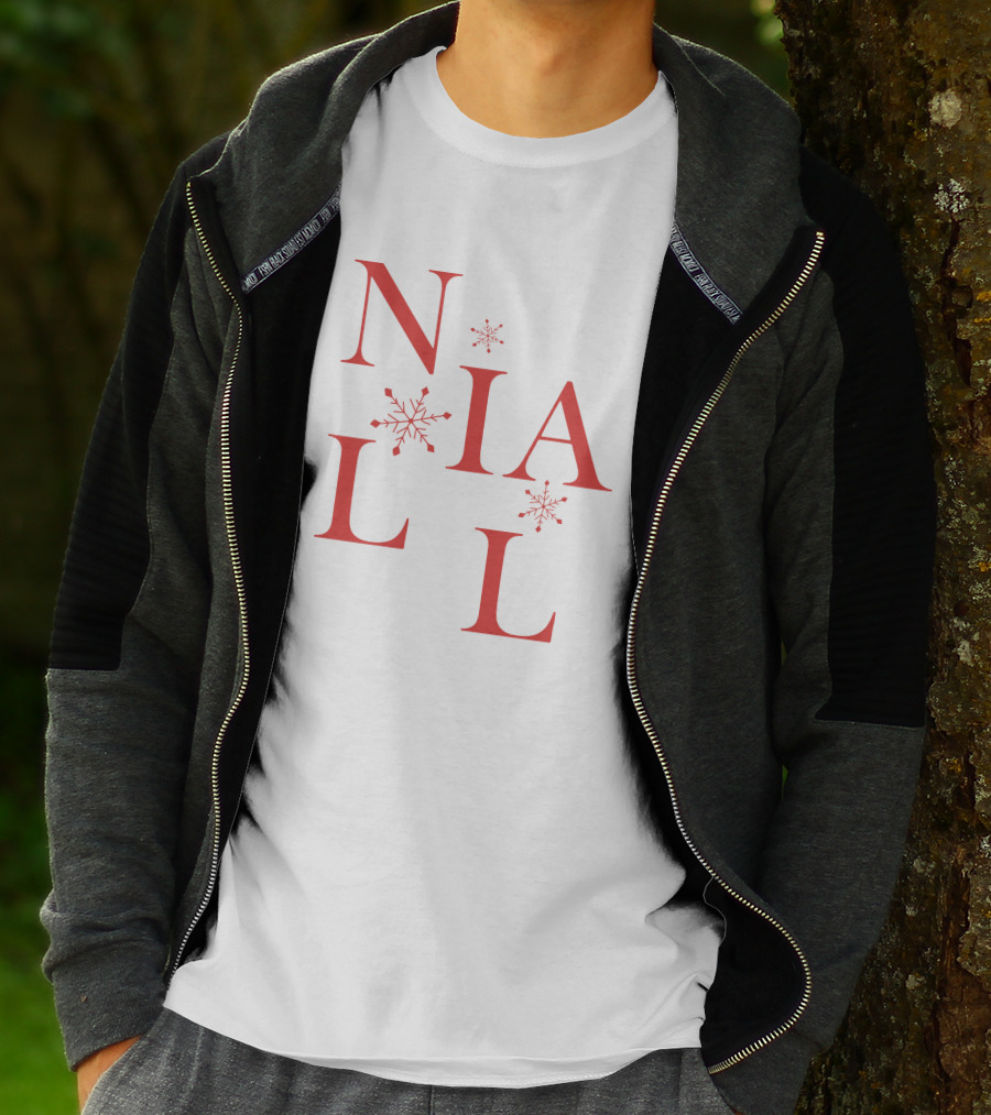 Niall Horan Holiday Merch Snowflake T-Shirt