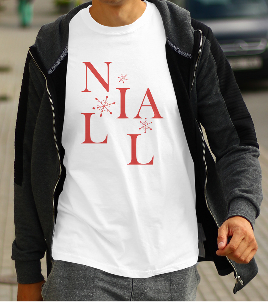 Niall Horan Holiday Merch Snowflake T-Shirt