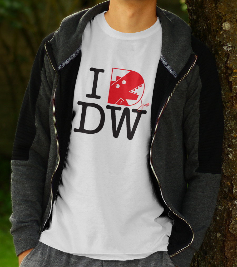 GetBlued I Love DW Deanna Wong Monster T-Shirt
