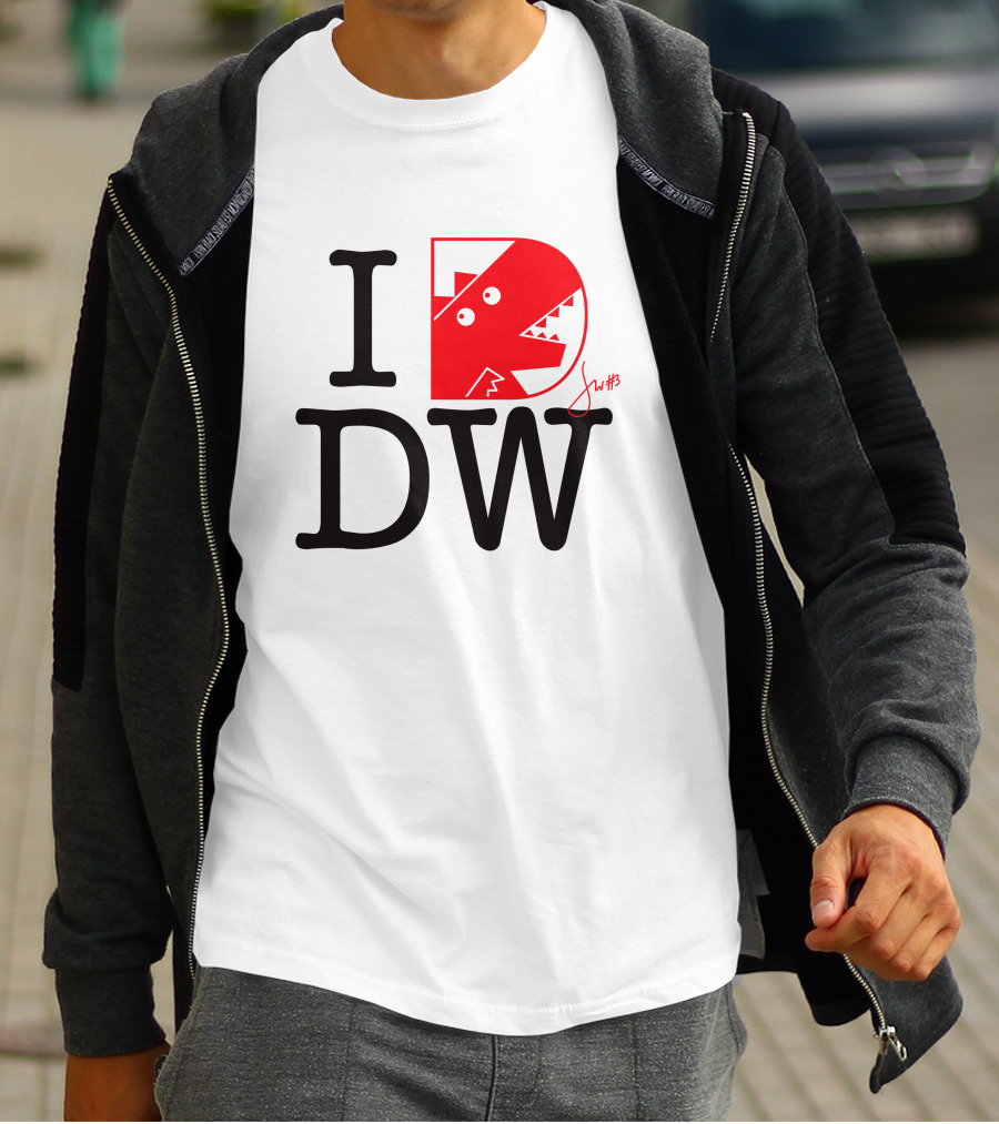 GetBlued I Love DW Deanna Wong Monster T-Shirt