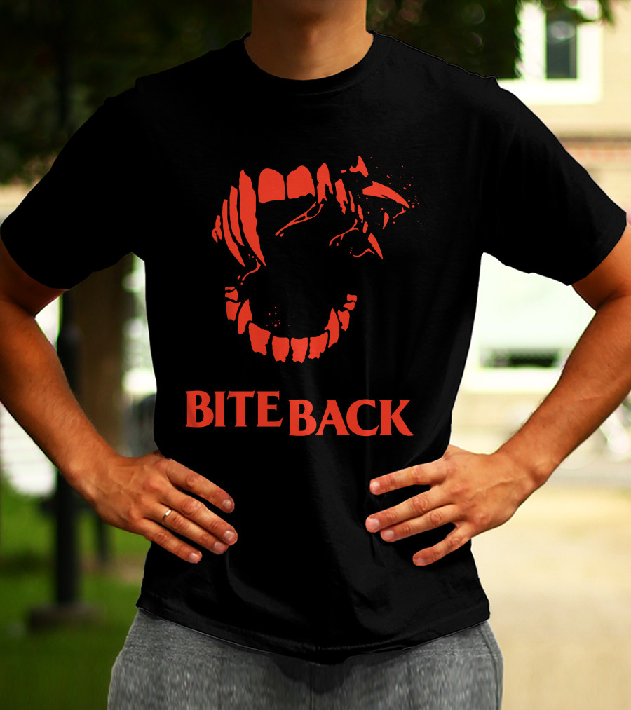 Fallout Merch Redfall Bite Back Announcement T-Shirt