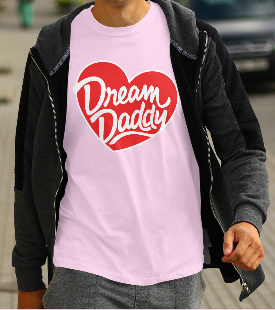 Thatonenerdygay Dream Daddy Heart T-Shirt