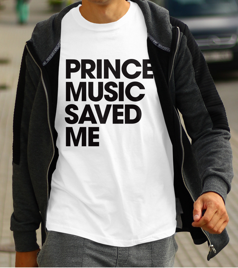 Princelivethebest Prince Music Saved ME T-Shirt