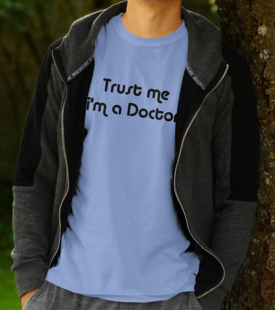Trust Me I'm A Doctor Doctor Who David Tennant Violet T-Shirt