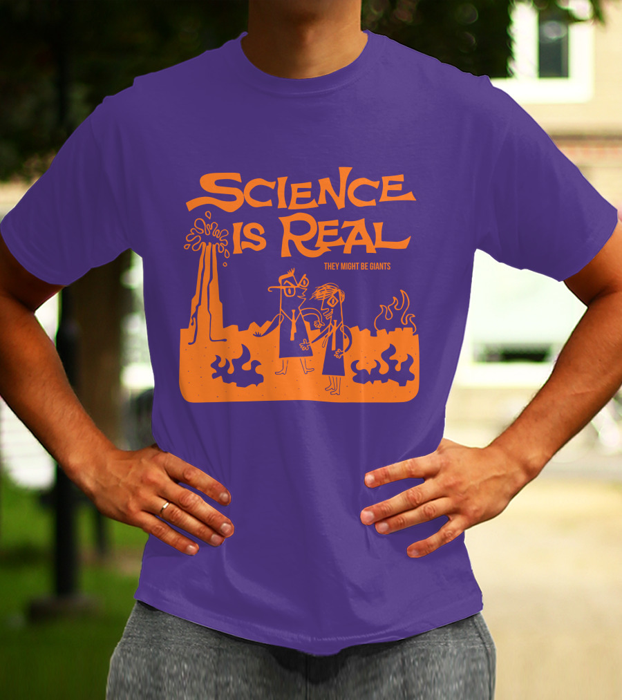 They Might Be Giants Science Is Real TMBGshop Merch T-Shirt