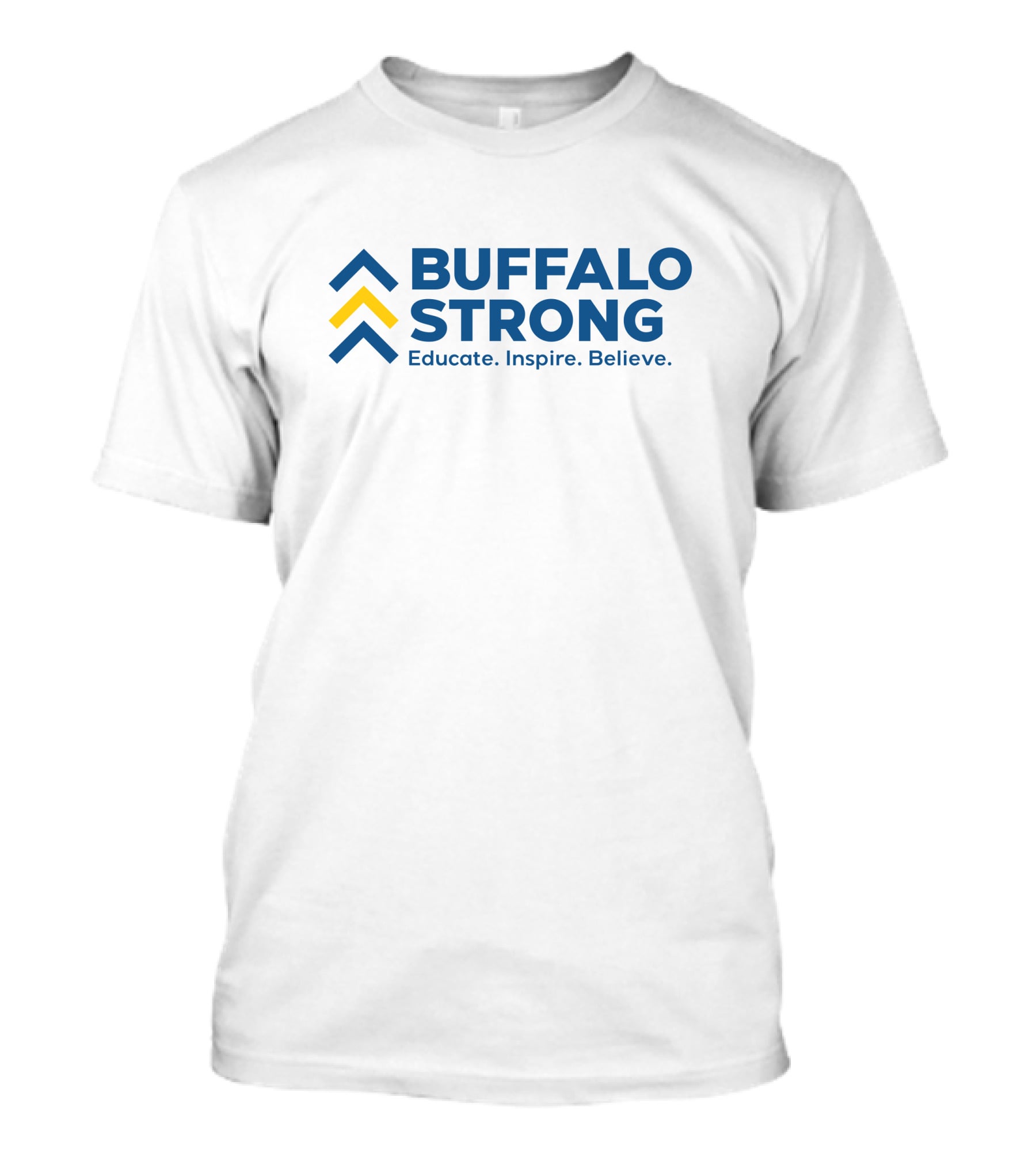 Buffalo Strong Educate Inspire Believe Down Syndrome 7 Wkbw Gigi's Playhouse T-Shirt