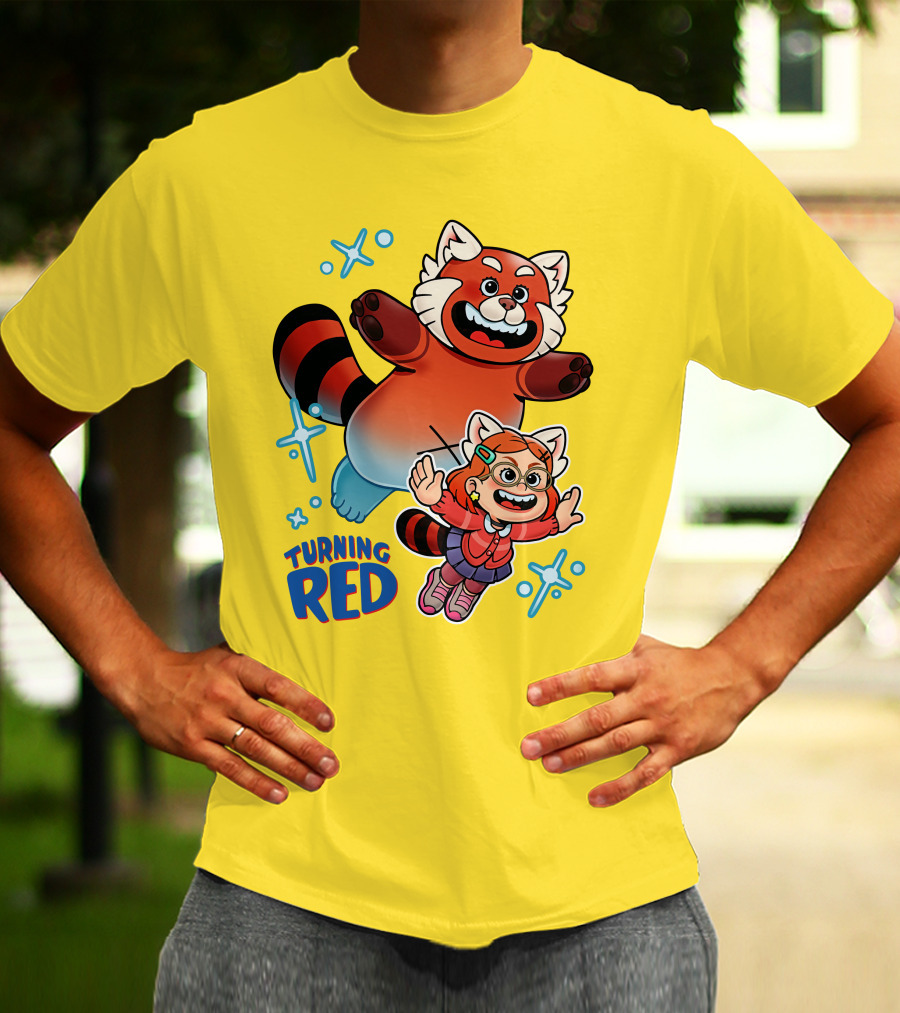 Turning Red Mario Bros 3 Redz The Artist T-Shirt