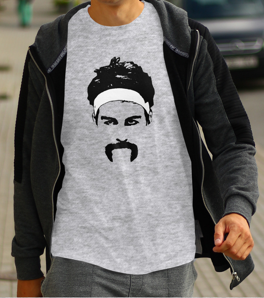 Drew Timme Mustache Gonzaga Fan Big Head T-Shirt