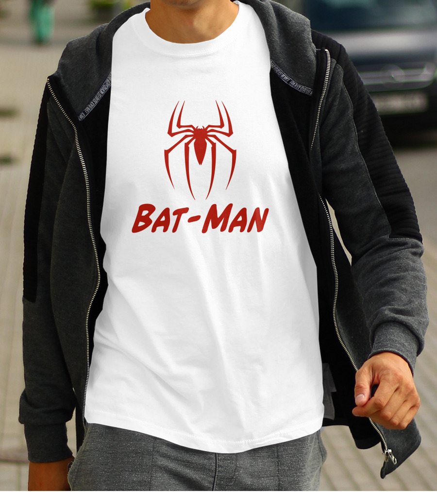 Raimi Batman Spider Logo Mashup T-Shirt