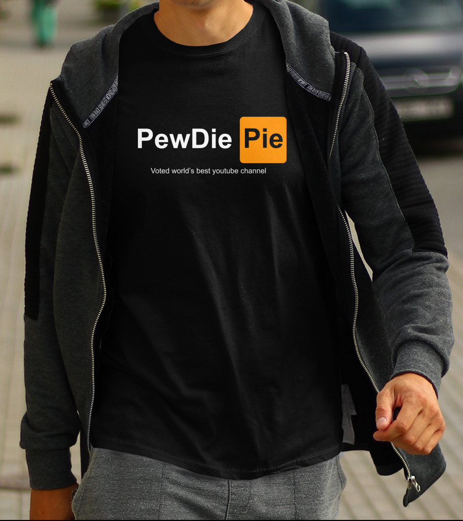 PewDiePie Voted World's Best YouTube Channel T-Shirt