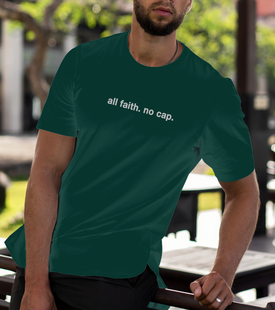 Frankie Luvu Panthers All Faith No Cap T-Shirt