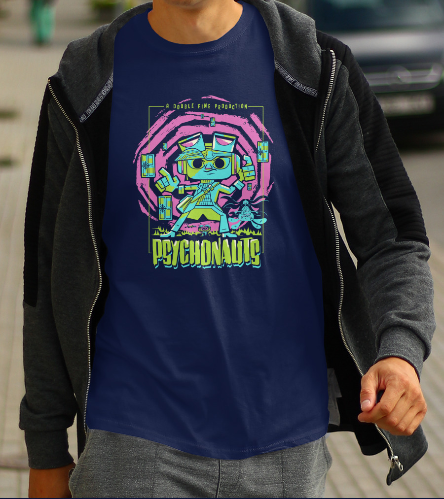 Psychonauts A Double Fine Production T-Shirt