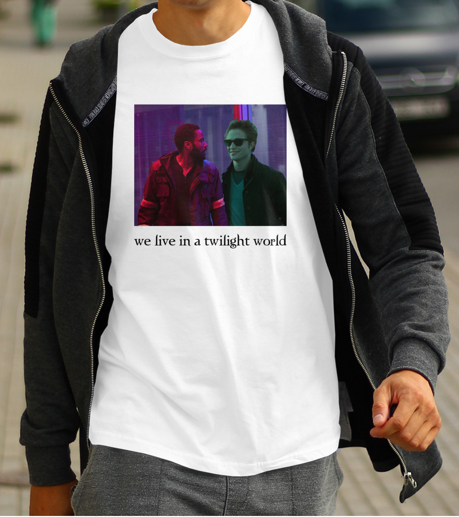 Tenet Twilight World We Live In T-Shirt