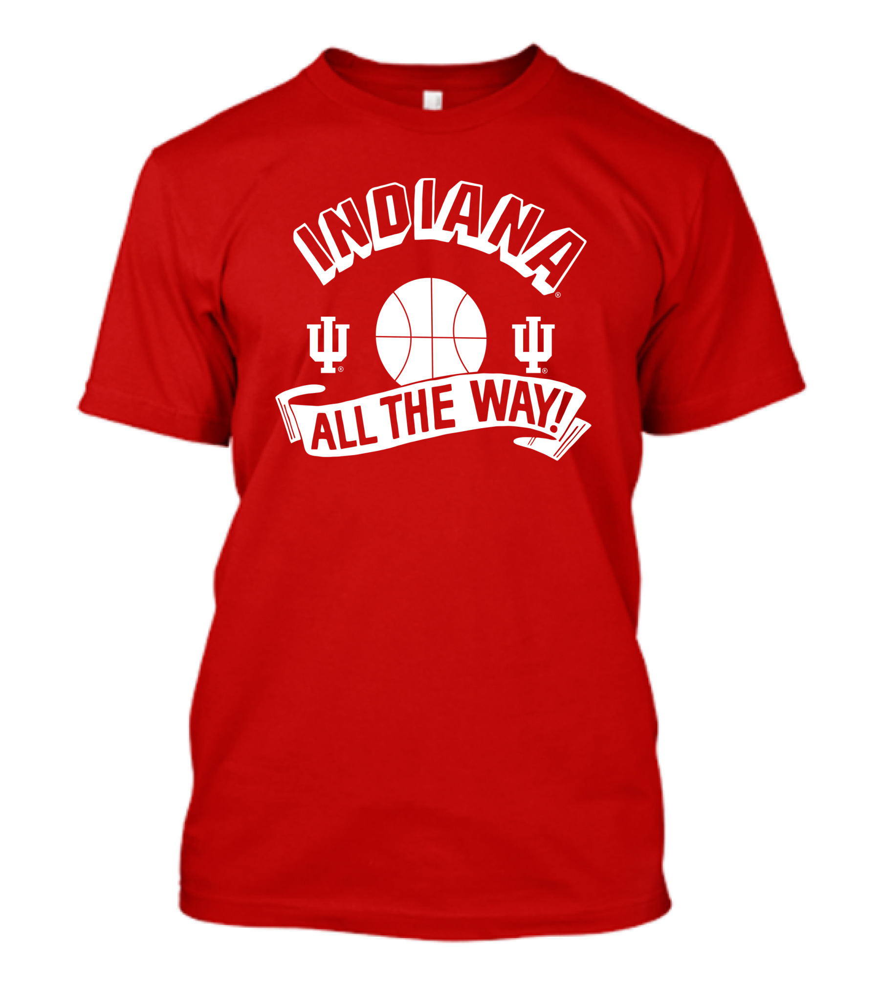 Indiana Hoosiers Basketball All The Way T-Shirt