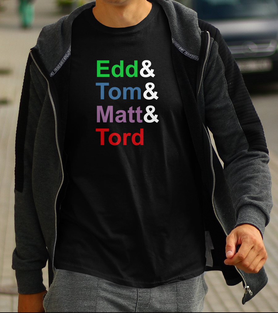 Eddsworld Store Edd And Tom And Matt And Tord Ampersand T-Shirt