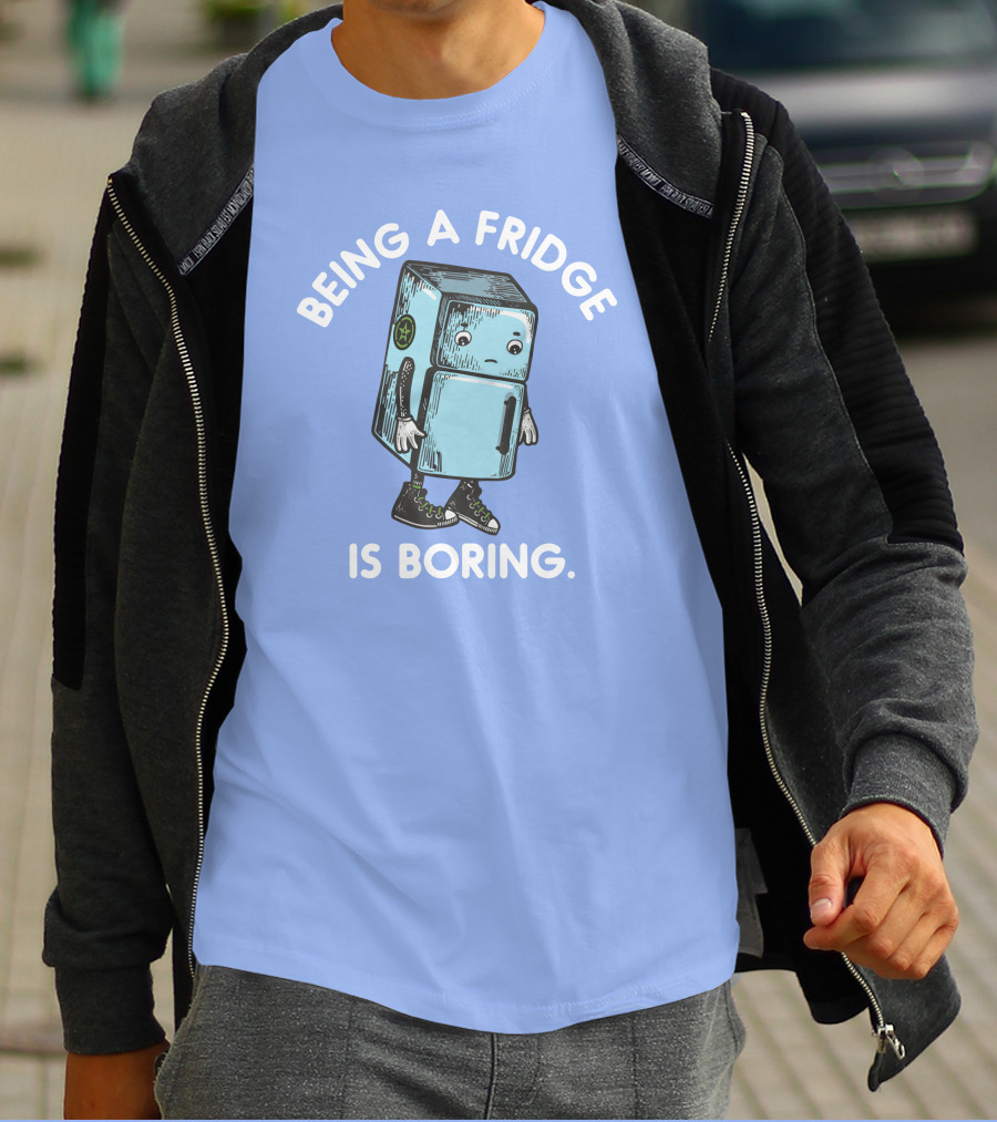 Rooster Teeth Achievement Hunter Being A Fridge Is Boring T-Shirt