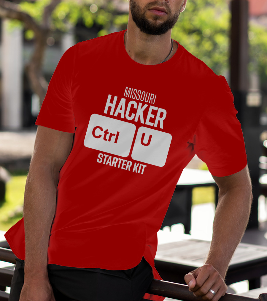 Missouri Hacker Ctrl U Starter Kit T-Shirt