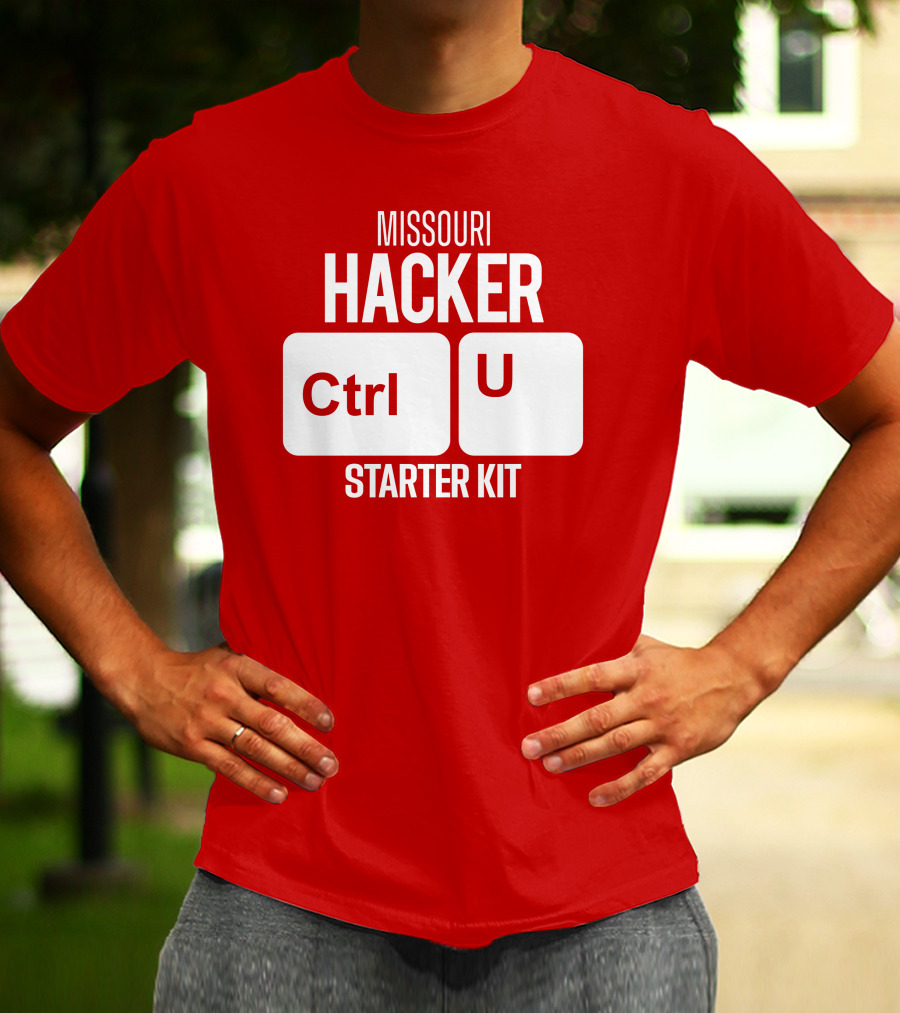 Missouri Hacker Ctrl U Starter Kit T-Shirt