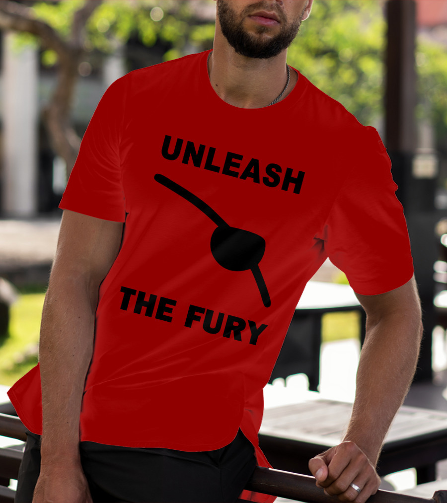 Unleash The Fury Eye Patch Symbol Samuel L Jackson T-Shirt
